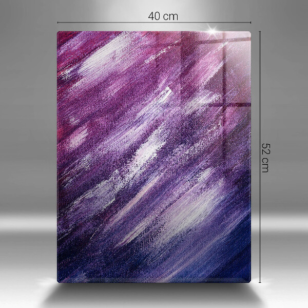 Glas Herdabdeckplatte Abstraktion malen