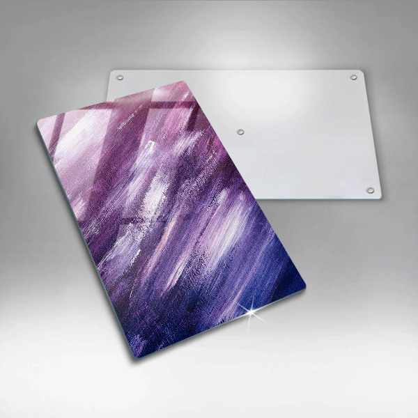 Glas Herdabdeckplatte Abstraktion malen