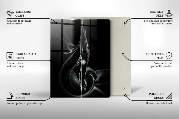 Glas Ceranfeldabdeckung Spritzschutz Strauß zarter Rosen