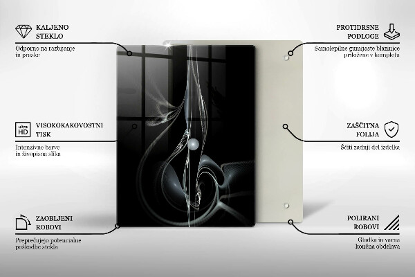 Glas Ceranfeldabdeckung Spritzschutz Strauß zarter Rosen
