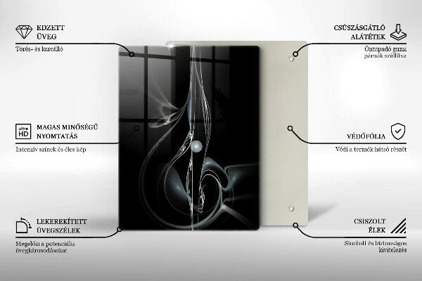 Glas Ceranfeldabdeckung Spritzschutz Strauß zarter Rosen