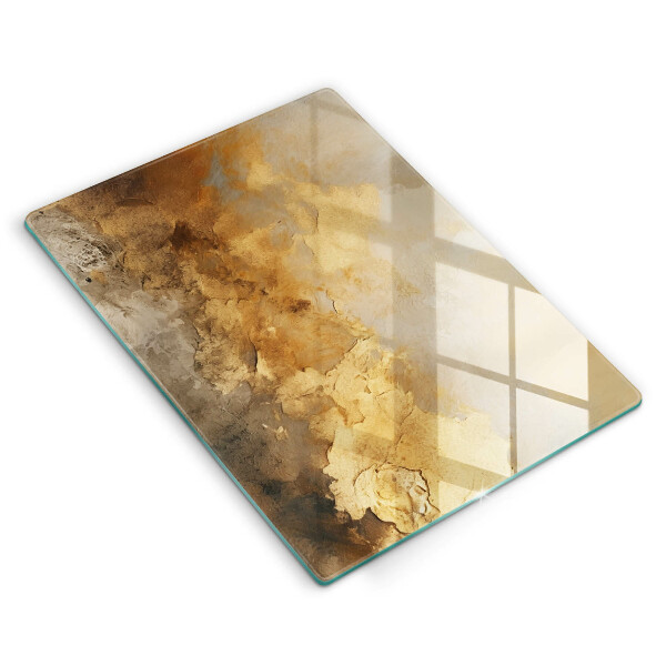 Glas Herdabdeckplatte Reichhaltige Textur