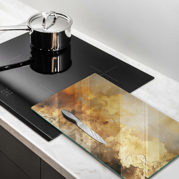 Glas Herdabdeckplatte Reichhaltige Textur