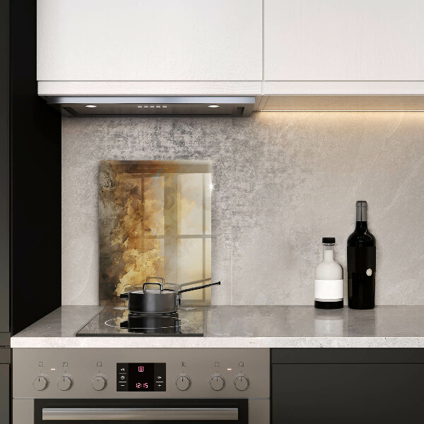 Glas Herdabdeckplatte Reichhaltige Textur