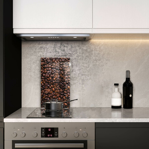 Glas Herdabdeckplatte Kaffeebohnen