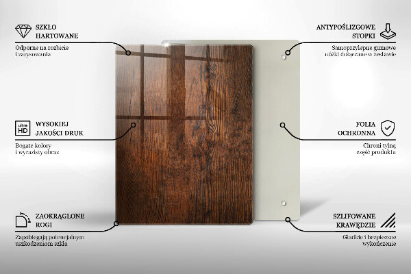 Glas Herdabdeckplatte Weihnachtsdekorationen