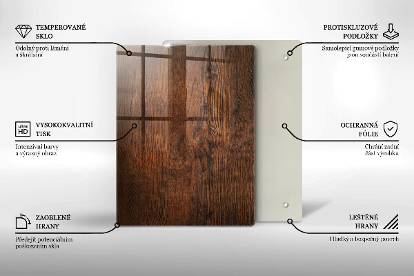 Glas Herdabdeckplatte Weihnachtsdekorationen