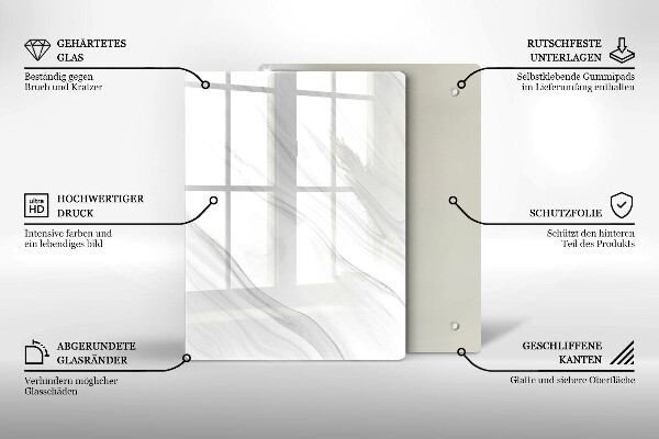 Glas Herdabdeckplatte Orientalische Gewürze