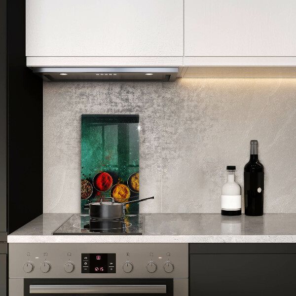 Glas Herdabdeckplatte Orientalische Gewürze