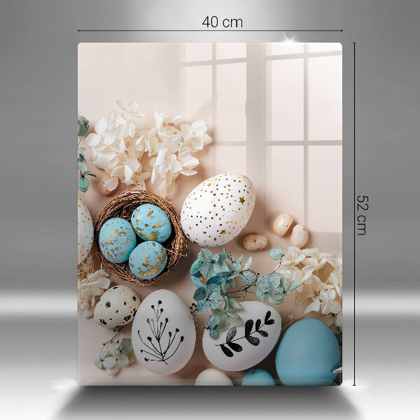 Glas Herdabdeckplatte Osterdekorationen