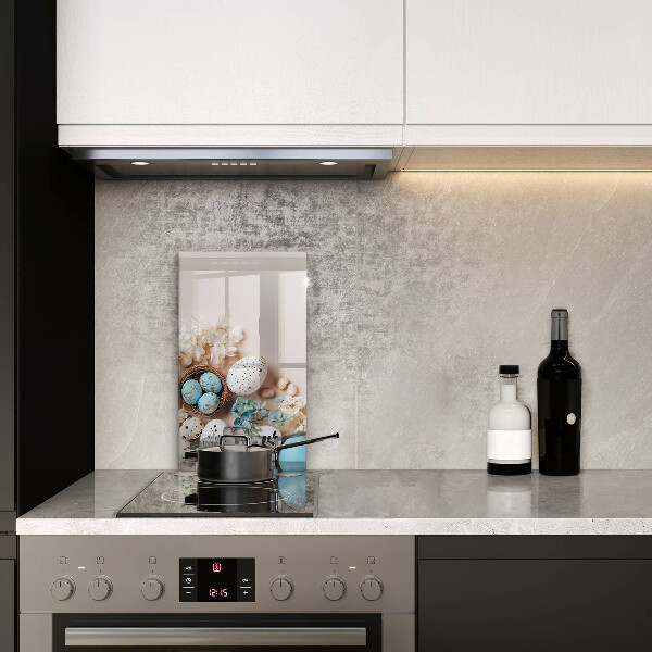 Glas Herdabdeckplatte Osterdekorationen