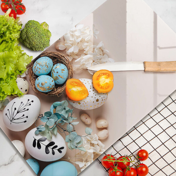 Glas Herdabdeckplatte Osterdekorationen