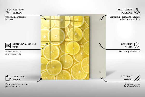 Glas Herdabdeckplatte Bunte Bonbons