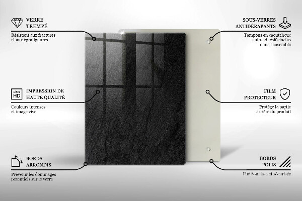 Glas Herdabdeckplatte Gelddollar