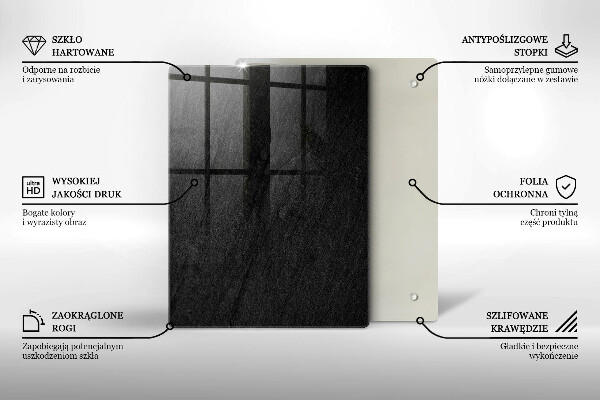 Glas Herdabdeckplatte Cartoon-Zitronen