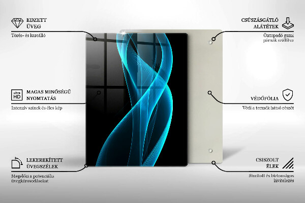 Glas Herdabdeckplatte Nahaufnahme von Kirschen