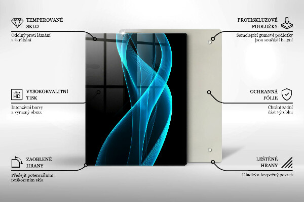Glas Herdabdeckplatte Nahaufnahme von Kirschen
