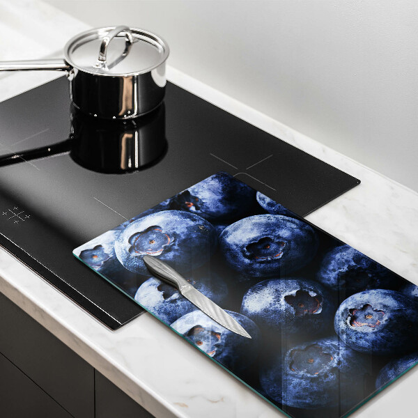 Glas Herdabdeckplatte Nahaufnahme von Beeren