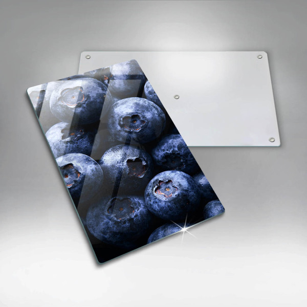 Glas Herdabdeckplatte Nahaufnahme von Beeren