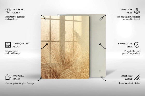 Glas Herdabdeckplatte Nüsse auf weißem Hintergrund