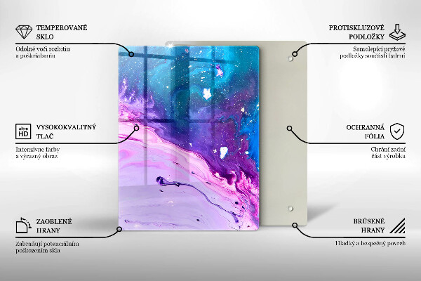 Glas Herdabdeckplatte Grünes Obst und Gemüse