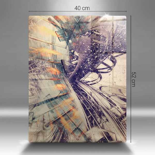 Glas Herdabdeckplatte Moderne Komposition