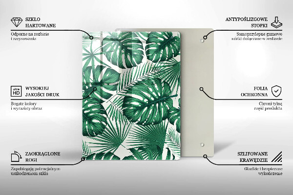 Glas Herdabdeckplatte Betonstruktur