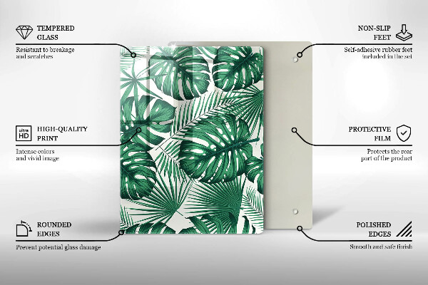 Glas Herdabdeckplatte Betonstruktur