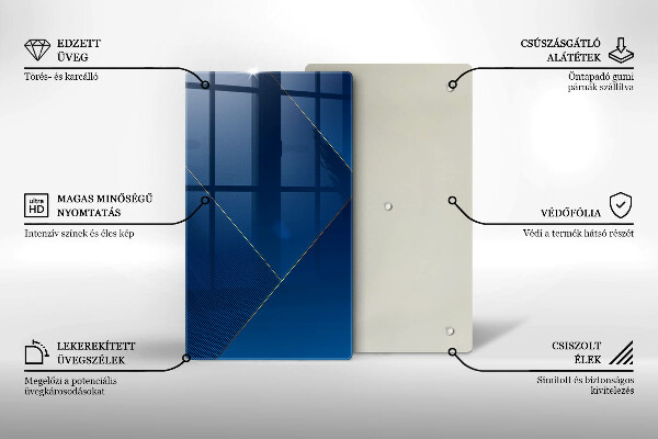 Glas Herdabdeckplatte Moderner Hintergrund