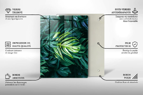Glas Herdabdeckplatte Moderner Hintergrund