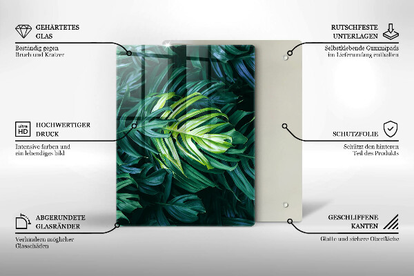 Glas Herdabdeckplatte Moderner Hintergrund