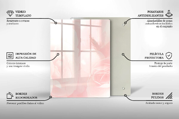 Glas Herdabdeckplatte Moderner Marmor