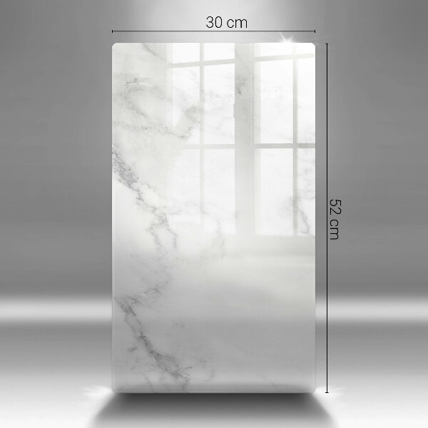 Glas Herdabdeckplatte Moderner Marmor