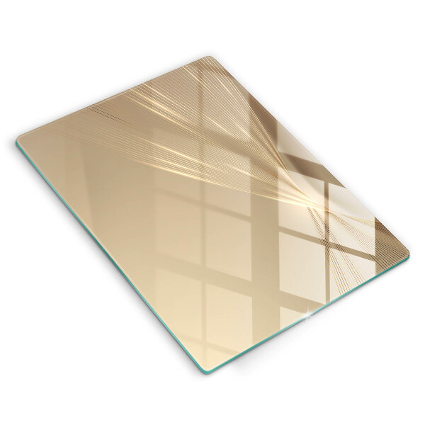 Glas Herdabdeckplatte Moderne Abstraktion