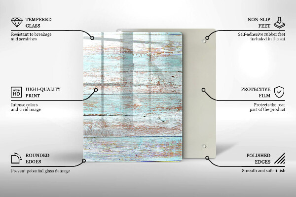 Glas Herdabdeckplatte Moderne Abstraktion