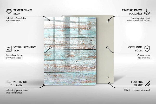 Glas Herdabdeckplatte Moderne Abstraktion
