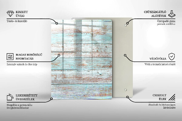 Glas Herdabdeckplatte Moderne Abstraktion