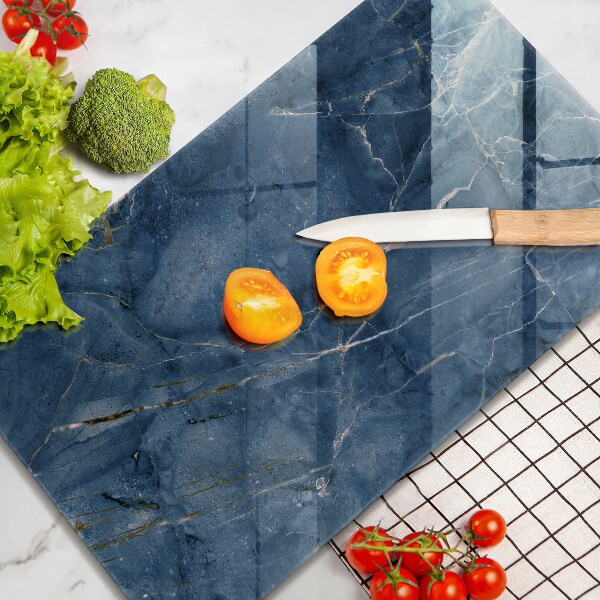 Glas Ceranfeldabdeckung Spritzschutz Marmorsteinstruktur