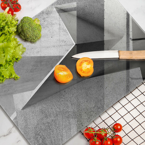 Glas Ceranfeldabdeckung Spritzschutz Konkrete Abstraktion