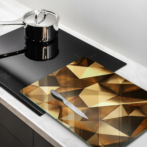 Glas Ceranfeldabdeckung Spritzschutz Strukturabstraktionshintergrund