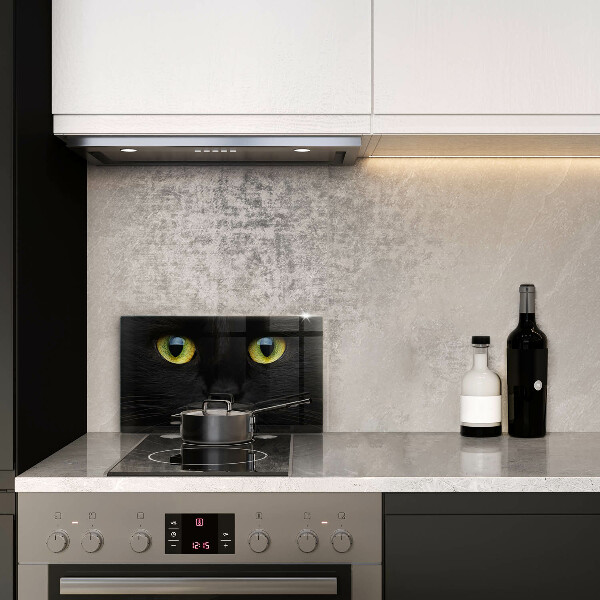 Glas Herdabdeckplatte Tierische Katzenaugen