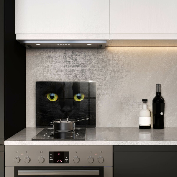 Glas Herdabdeckplatte Tierische Katzenaugen