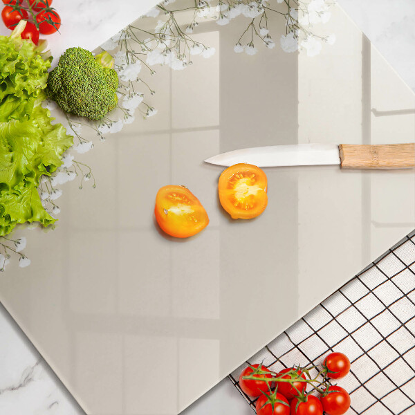 Glas Herdabdeckplatte Gips-Boho-Blumen