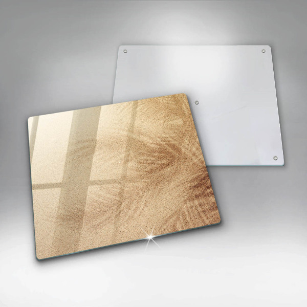 Glas Ceranfeldabdeckung Strandsandurlaub