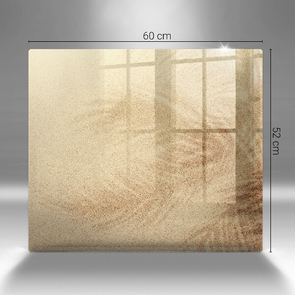 Glas Ceranfeldabdeckung Strandsandurlaub