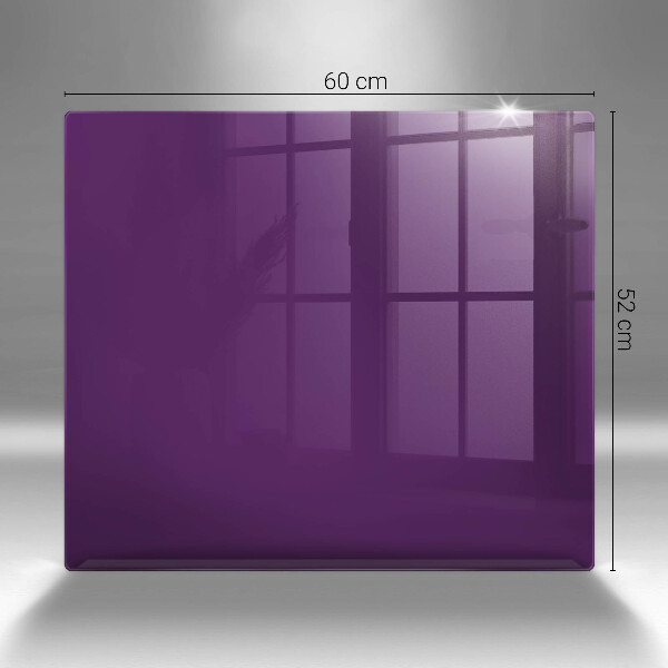 Glas Ceranfeldabdeckung Violette Farbe
