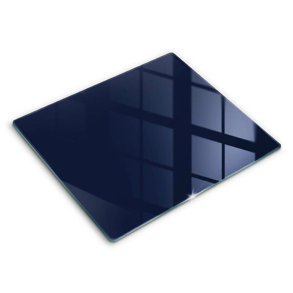 Glas Ceranfeldabdeckung Navy blau