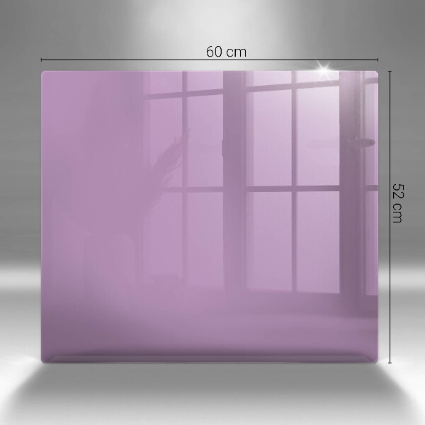 Glas Ceranfeldabdeckung Violette Farbe