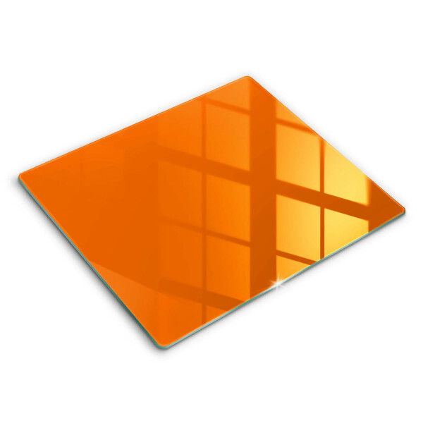 Glas Ceranfeldabdeckung orange Farbe