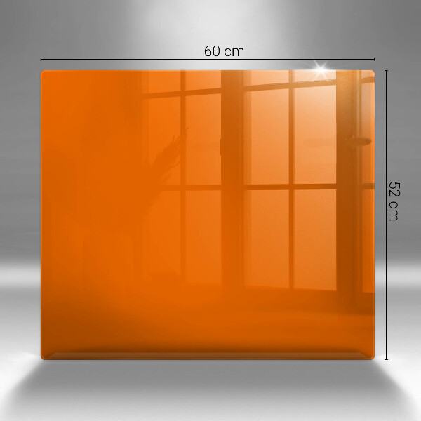 Glas Ceranfeldabdeckung orange Farbe